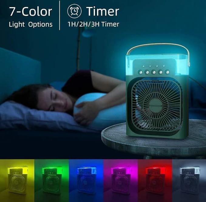 Vayu-Chill 3-in-1 Portable Mist Fan