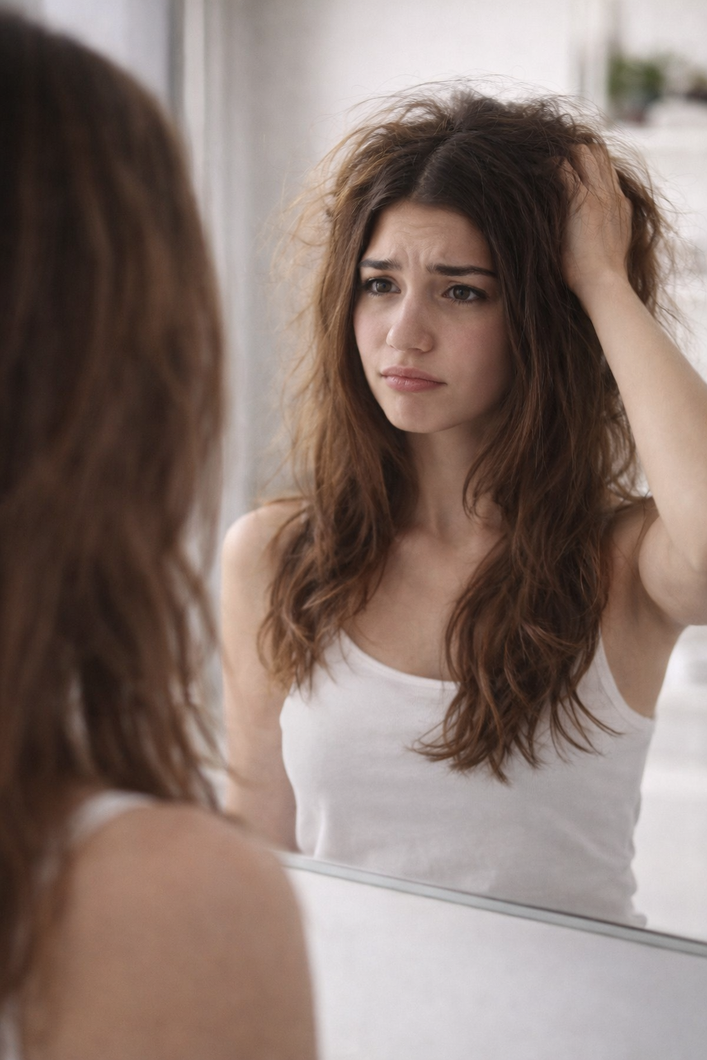 Cordless Mini Hair Straightener Comb – Rechargeable & Travel Friendly