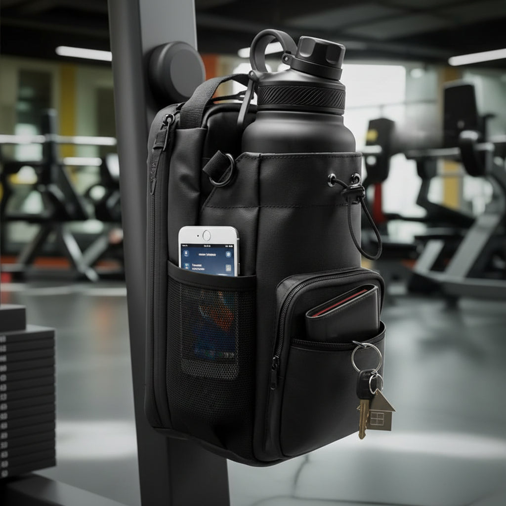 MagnaGrip Gym Magnetic Bottle Bag