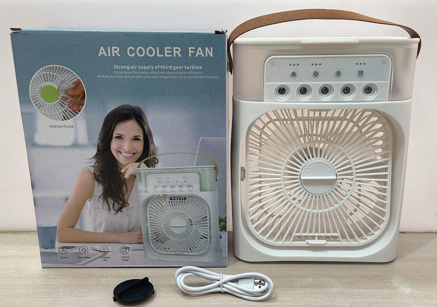 Vayu-Chill 3-in-1 Portable Mist Fan