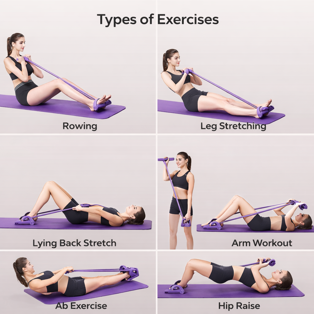 Yoga Pedal Puller Resistance Band Fitness Equipment