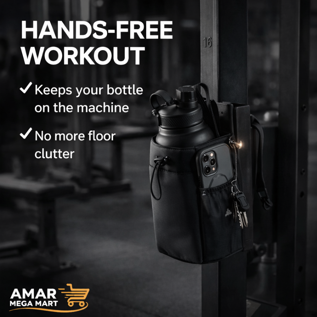 MagnaGrip Gym Magnetic Bottle Bag